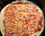 Une image de l'étape 2 de Pizza sans pâte facile et rapide à l'air fryer.
