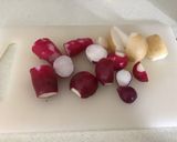 A picture of step 2 of Spicy pickled radishes #mycookbook.