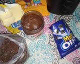 Foto del paso 1 de la receta: Brownitella Oreo en 2 minutos!!