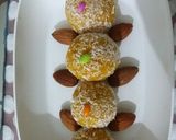 A picture of step 13 of Mango Coconut Ladoo.