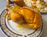 عکس مرحله 2 از دستور مرغ شکم پر 🐔 😋