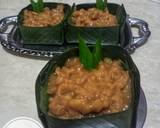 Bubur Ba ayak/Bubur Saring (Kalsel) versi Takir Bujur Sangkar langkah memasak 7 foto