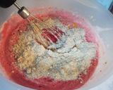 Foto del paso 3 de la receta: Red velvet caKe-to. Queque sin azúcar, sin gluten