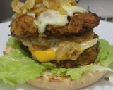 Foto del paso 15 de la receta: Hamburguesa de frijol, soja texturizada y vegetales🫘🧅🍔