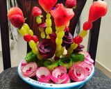 A picture of step 7 of Fruit Lollipop and Vegetable Basket.