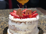 Torta desnuda o rústica