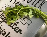 Une image de l'étape 7 de Effiloché de porc aux pommes de terre, champignons et coriandre.