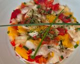 Une image de l'étape 5 de Ceviche de cabillaud.