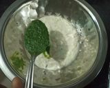 A picture of step 4 of Tiranga Dhokla.