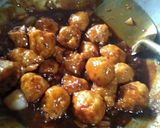 Foto langkah ke 3 dari resep Bistik Bola-Bola Ayam.