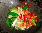 Foto langkah ke 2 dari resep Cumi asin masak tauco.
