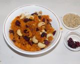 A picture of step 4 of Butternut Squash Halwa.
