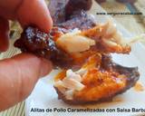 Foto del paso 5 de la receta Alitas de Pollo Caramelizadas con Salsa Barbacoa Casera