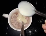 A picture of step 2 of Chocolate Mug cake.