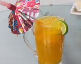 A picture of step 2 of Mango Mozitto.