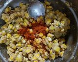 A picture of step 4 of Crispy Corn Chilli Fry.