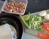 A picture of step 1 of Boat samosa pastries.