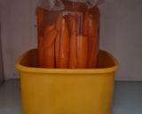 Foto del paso 7 de la receta: Fermentado de zanahorias 🥕 Conserva saludable de palitos de zanahoria, llena de probióticos 🦠 🦠