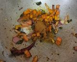 A picture of step 3 of Masala Paneer Dosa.