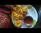 सिंपल ब्रेड पकोड़ा (Simple bread pakoda recipe in Hindi) रेसिपी चरण 4 फोटो