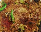 A picture of step 5 of Shahi Brinjal Salan.