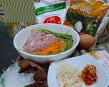 Hình bước làm 1 của món Bánh gối