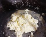 A picture of step 2 of Rasmalai modak.