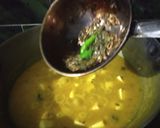 A picture of step 3 of Chanadal Paneer.