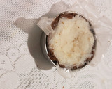 A picture of step 4 of Shreefal Mava modak.