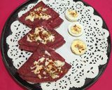 A picture of step 8 of Protein Loaded Cheesey Egg Stuffed Beetroot Paratha Tortilla Wrap.
