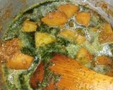 A picture of step 15 of Green Potato Biryani.