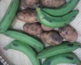 A picture of step 1 of Banana and potato mix#My staple food contest.
