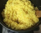 A picture of step 3 of Mumbai's tawa pulav.