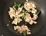 A picture of step 3 of Bagara Baingan - (Eggplant Curry - Hyderabadi Style).