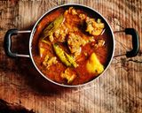 A picture of step 10 of Bengali style Chicken aloo jhol.