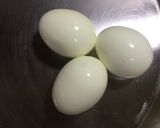 A picture of step 1 of Egg Sandwich.