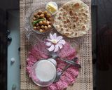 छोले व बटर नान (chole ani butter nan recipe in marathi) रेसिपी स्टेप 3 फोटो 
