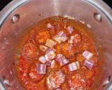 Káposztás kolbászos bableves recept fázis 1 fotója