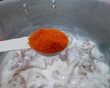 A picture of step 7 of Kache Ghosht Ki Biryani.