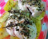 Foto del paso 24 de la receta: Pechuga de pollo al horno con romero y picada de ajos, perejil