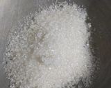 A picture of step 1 of Chocolate kopra paak.