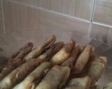 Foto langkah ke 5 dari resep Chocolava Lumer Kulit Lumpia.