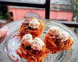 আলু শিমুই দিয়ে পাখির বাসা রেসিপির ধাপ 5 ছবি