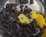 Foto langkah ke 1 dari resep Cemilan sehat Anak cheese Brownies enak Keju simpel No mixer.