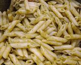 Pesztós tonhalas penne🌿 recept fázis 3 fotója
