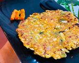 A picture of step 7 of Cabbage- Spring onion Parantha.