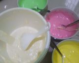 Foto langkah ke 4 dari resep Bolu kukus 4 warna.