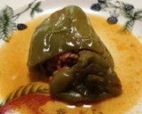 Foto del paso 11 de la receta: Pimientos verdes rellenos de carne