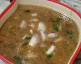 A picture of step 6 of Black chickpeas soup.