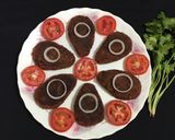 A picture of step 10 of Vegetable Kabab.
